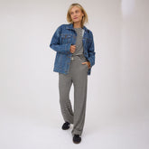 Pajama Pants, Black Stripe