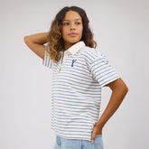 BYU Women's Polo, Venice Stripe