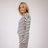 Navy Striped Sweater