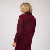 Fisherman Jacket, Burgundy