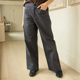 Button Trouser, Charcoal