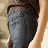 Button Trouser, Charcoal