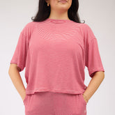 Perfect Oversized Tee, Candy Cane Stripe