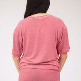 Perfect Oversized Tee, Candy Cane Stripe