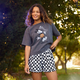 Disney Mickey Lake Shorts, Black Check