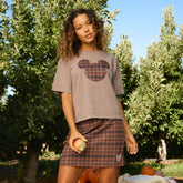 Disney Mickey Cher Skirt, Plaid