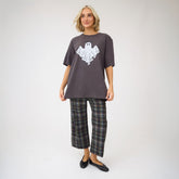 Disney Mickey Ghost Men's Tee, Charcoal