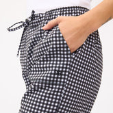 Black Check Jetsetters