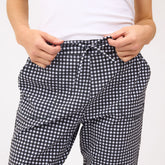 Black Check Jetsetters