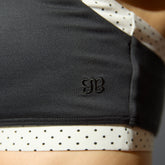 Double Exhale Bra, Black Dot