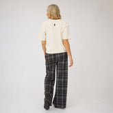 Slip On Trouser, Aspen Plaid