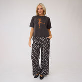 Spooky Slip On Trouser, Bats