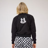 Disney Mickey Vampire Bomber Jacket, Black