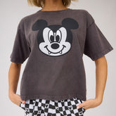 Disney Mickey Vampire Perfect Tee, Charcoal