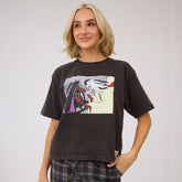 Disney Cruella Perfect Tee, Vintage Black