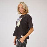 Disney Cruella Perfect Tee, Vintage Black