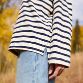 Rugby, Navy Stripe