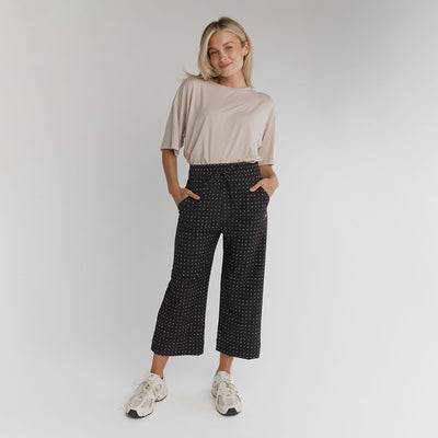 Audrey Wide Leg Pants, Dotty