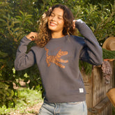 Disney Tigger Crew Sweatshirt, Charcoal