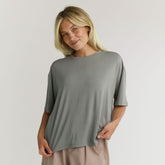 Perfect Oversized Bamboo Tee, Sage