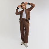 Track Bomber, Coffee and Sugar Stripe