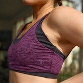 Double Exhale Bra, Purple