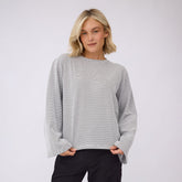 Bell Long Sleeve Tee, Honeycomb