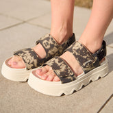 Sorel Kinetic Sunchase Ankle Strap, Black/Chalk
