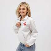Utah Cinched 1/4 Zip, Tan