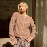 Alta Sherpa Cardigan, Toffee