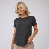 Basic Tee, Charcoal
