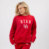 Utah Arrive Crew, Red - Utah