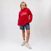 Utah Relaxed Hoodie, Red - Utes
