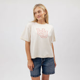 Utah Oversized Tee, Natural - UU