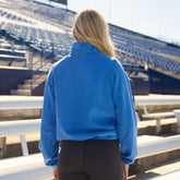 BYU Oxford 1/4 Zip, Royal - Y