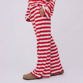 Slip On Jersey Trouser, Red Stripe