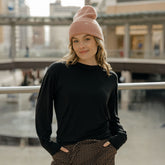 The Coco Long Sleeve, Bamboo Black