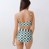 Rise Bralette, Check Mate