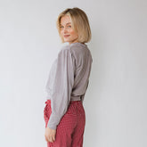 Utah Coco Long Sleeve, Heather Grey