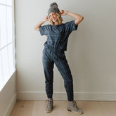 Boss Tee, Indigo Windowpane