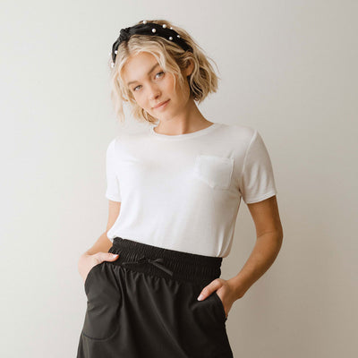 Basic Tee, White
