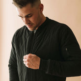 Men's Quilted Bomber