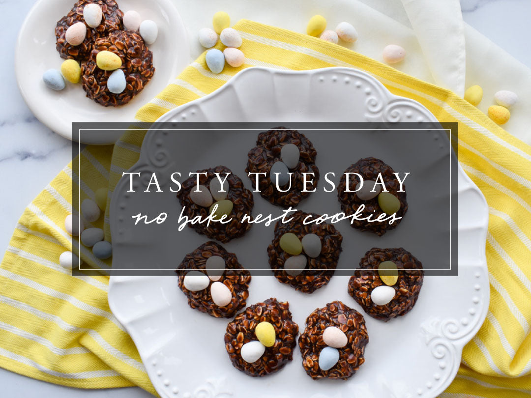 TASTY TUESDAY NO BAKE NEST COOKIES