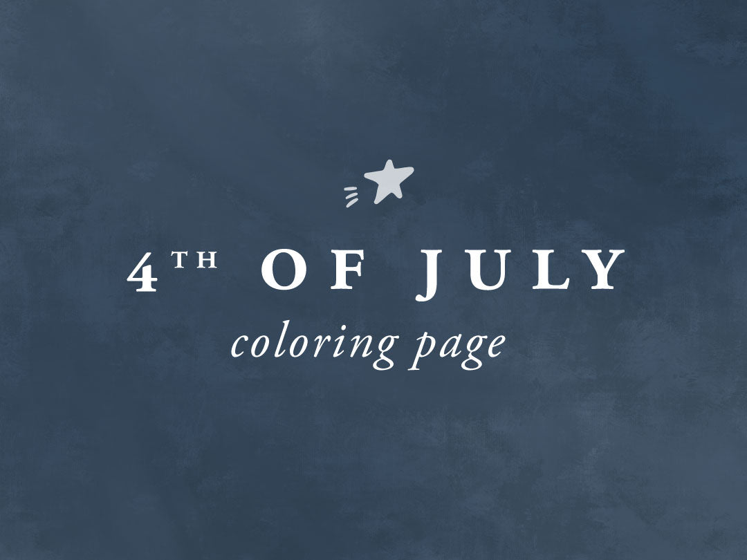 FREE 4TH OF JULY COLORING PAGE