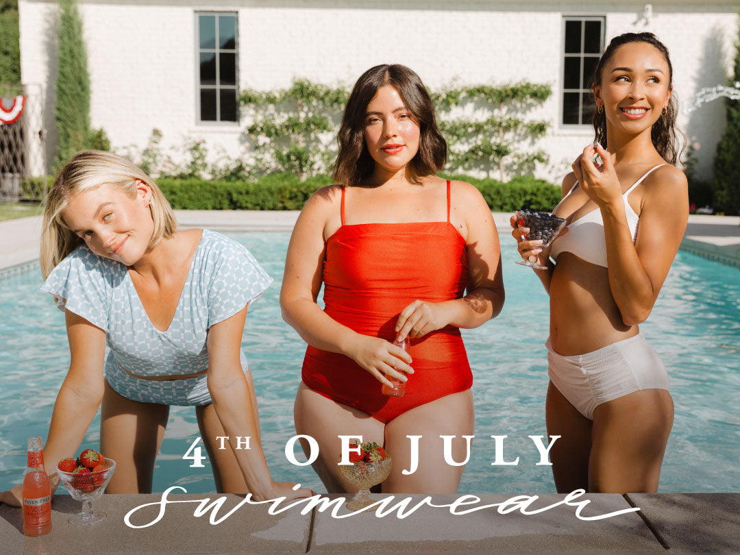 HOW TO ACCESSORIZE OUR 4TH OF JULY SWIMWEAR