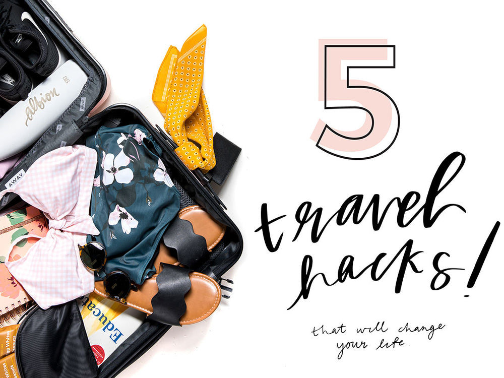 TIPS: 5 Travel Hacks (That will change your life!) - Albion