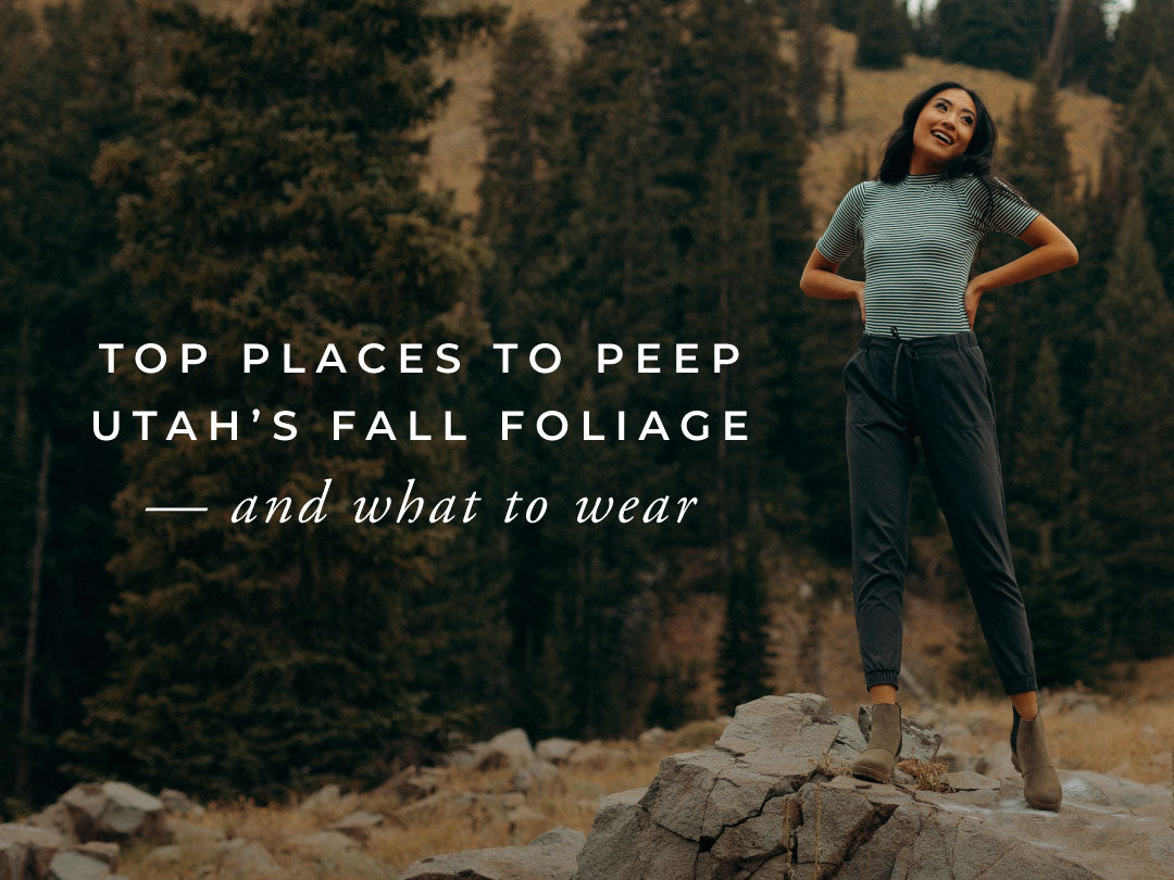 Top Places to Peep Utah's Fall Foliage — and What to Wear
