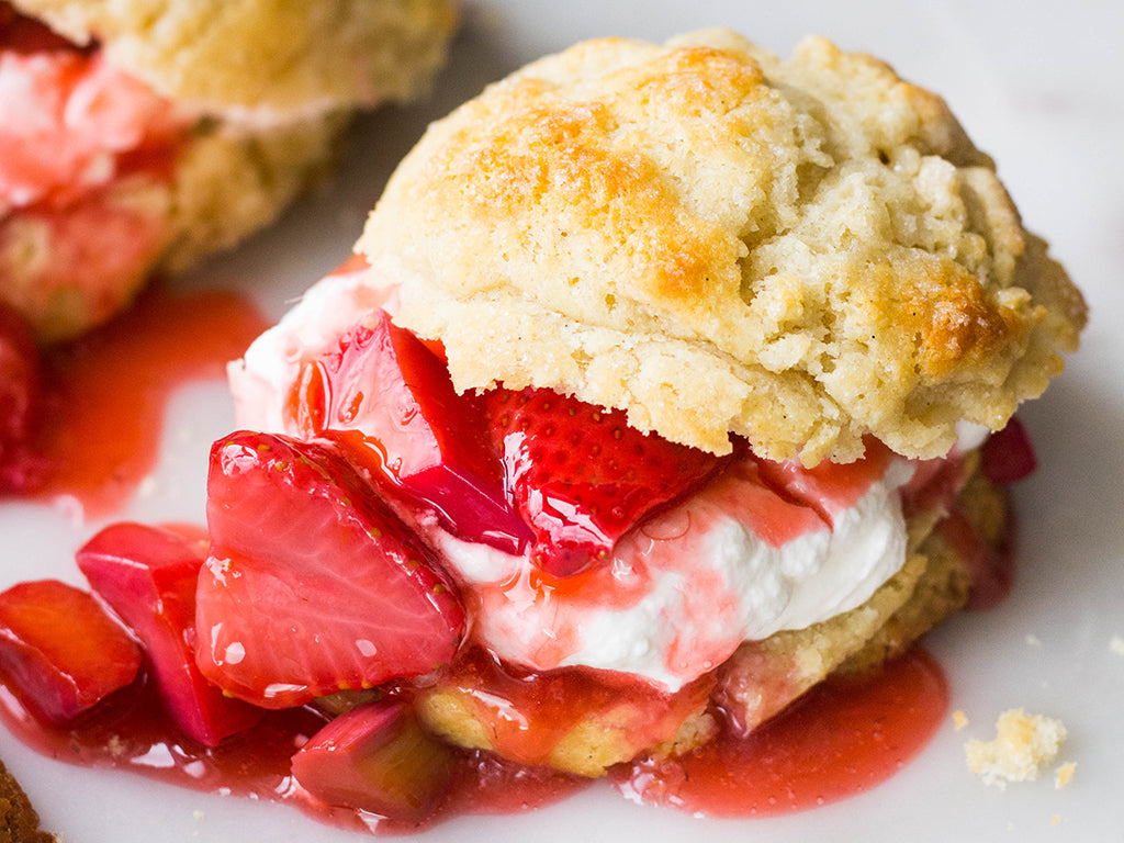 TASTY TUESDAY: Strawberry Rhubarb Shortcakes