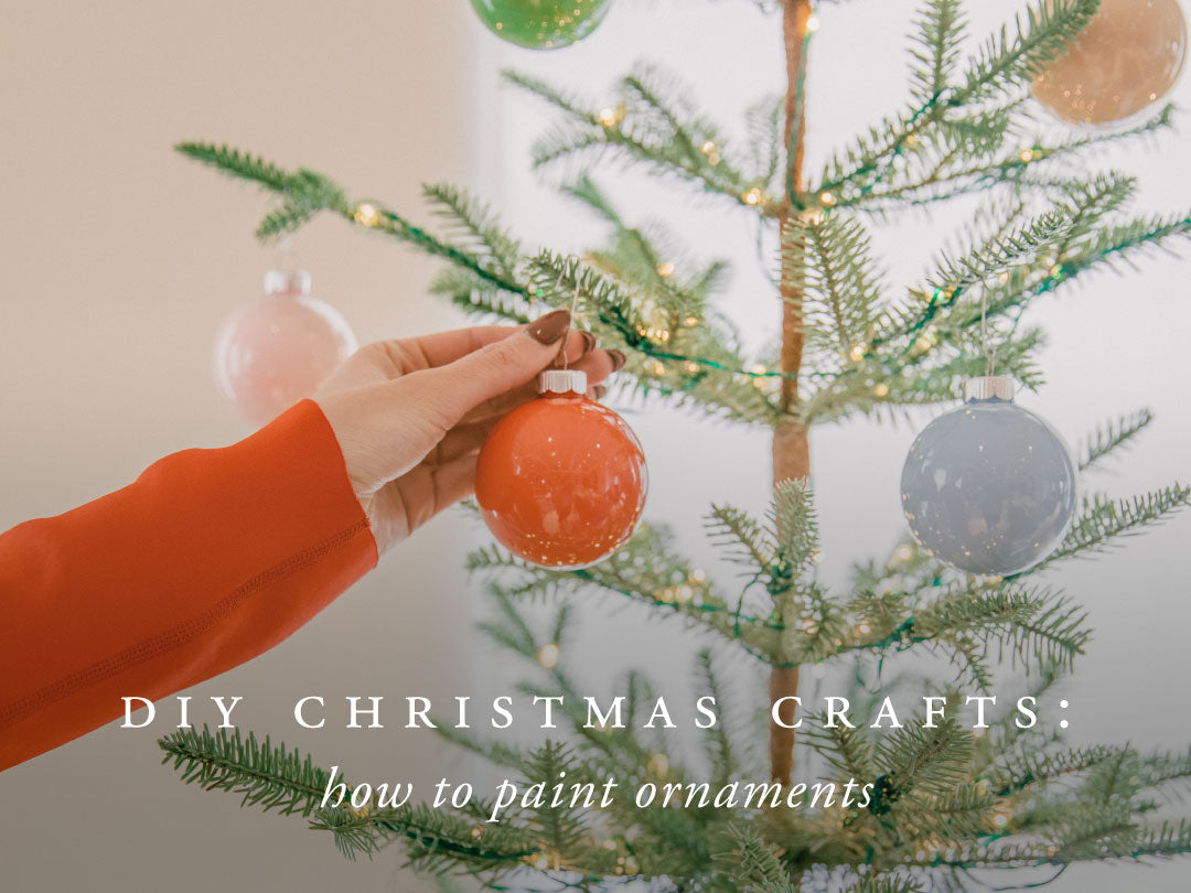 DIY Christmas Crafts: How To Paint Ornaments