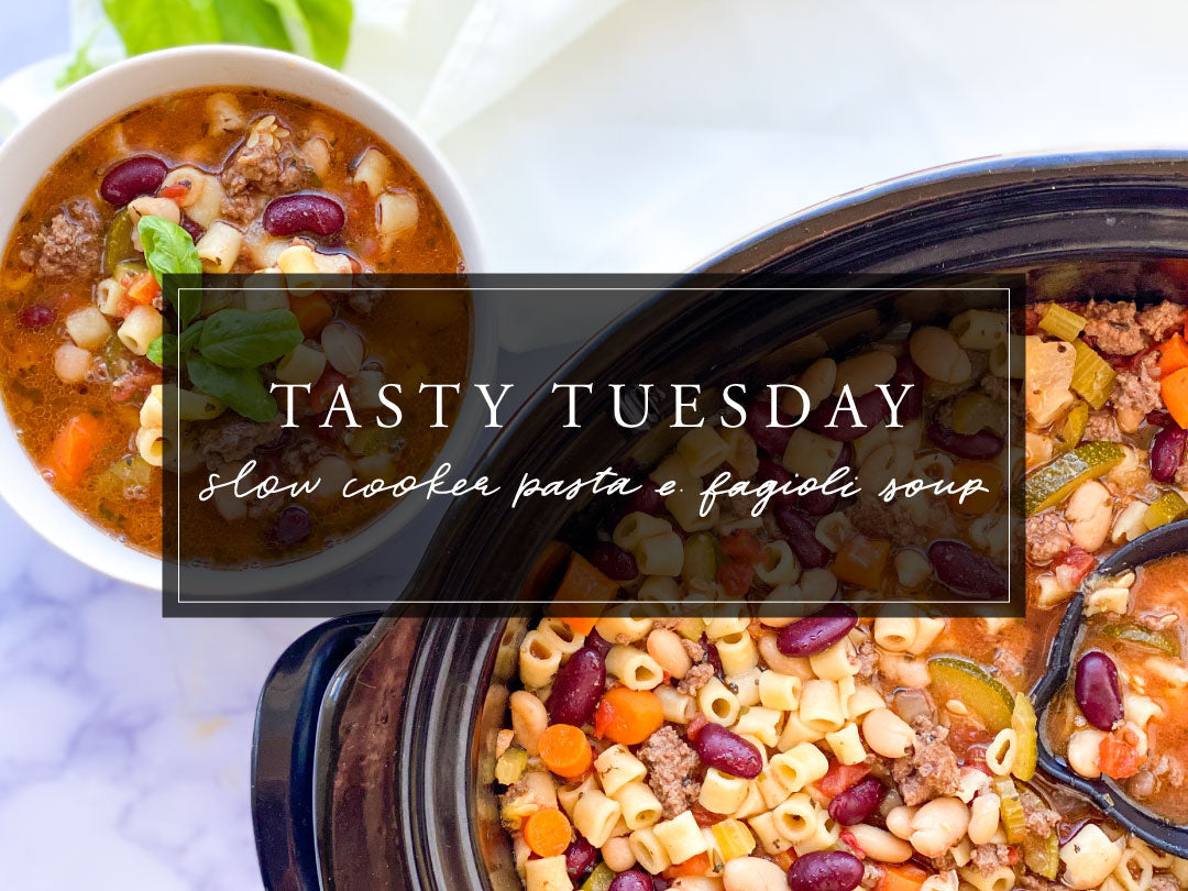 Tasty Tuesday Slow Cooker Pasta E Fagoli